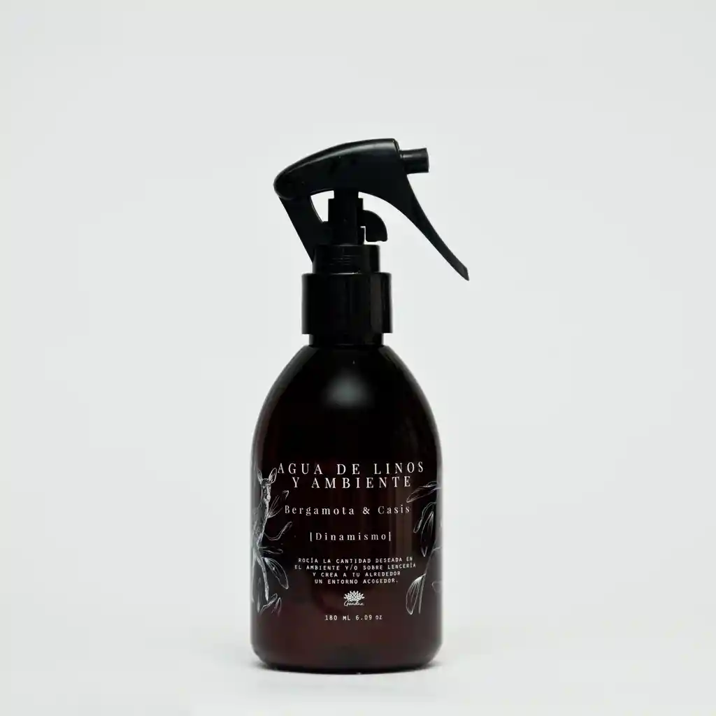 "agua De Linos Y Ambiente 180 Ml Bergamota & Casis "