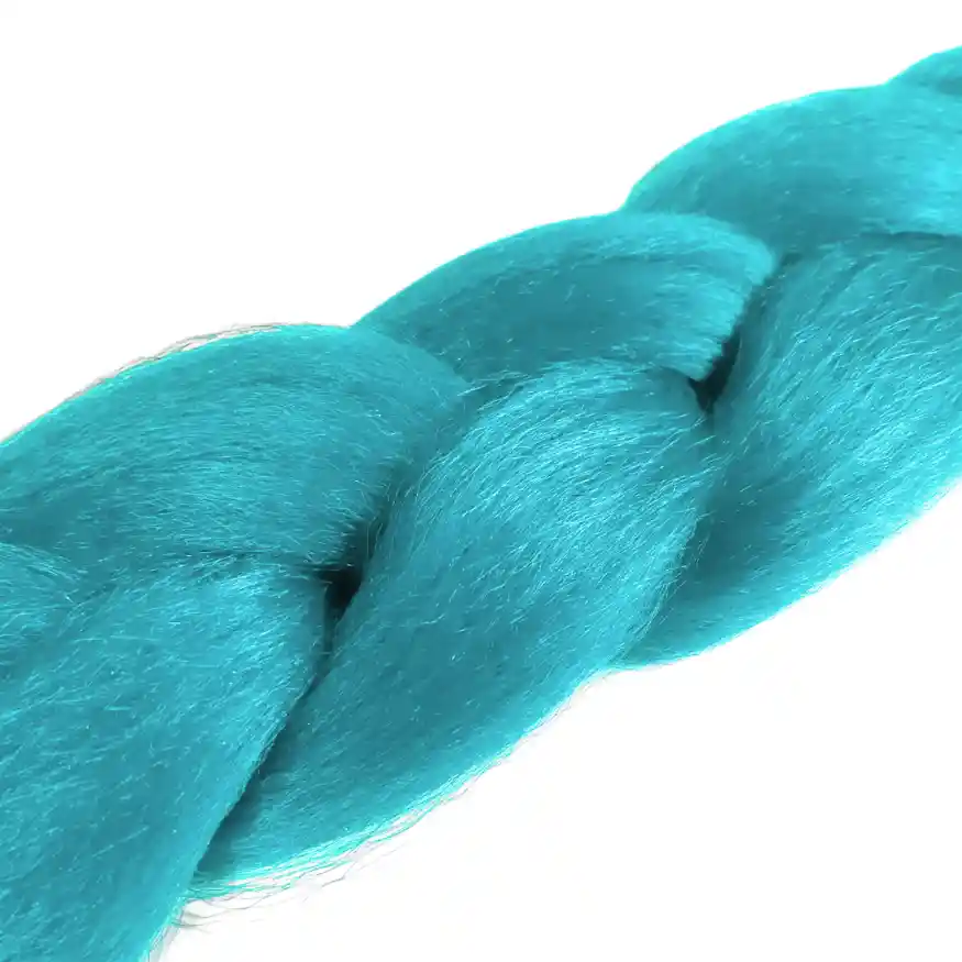 Kanekanol Trenzas Color Azul Turquesa Aguamarina