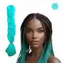 Kanekanol Trenzas Color Azul Turquesa Aguamarina