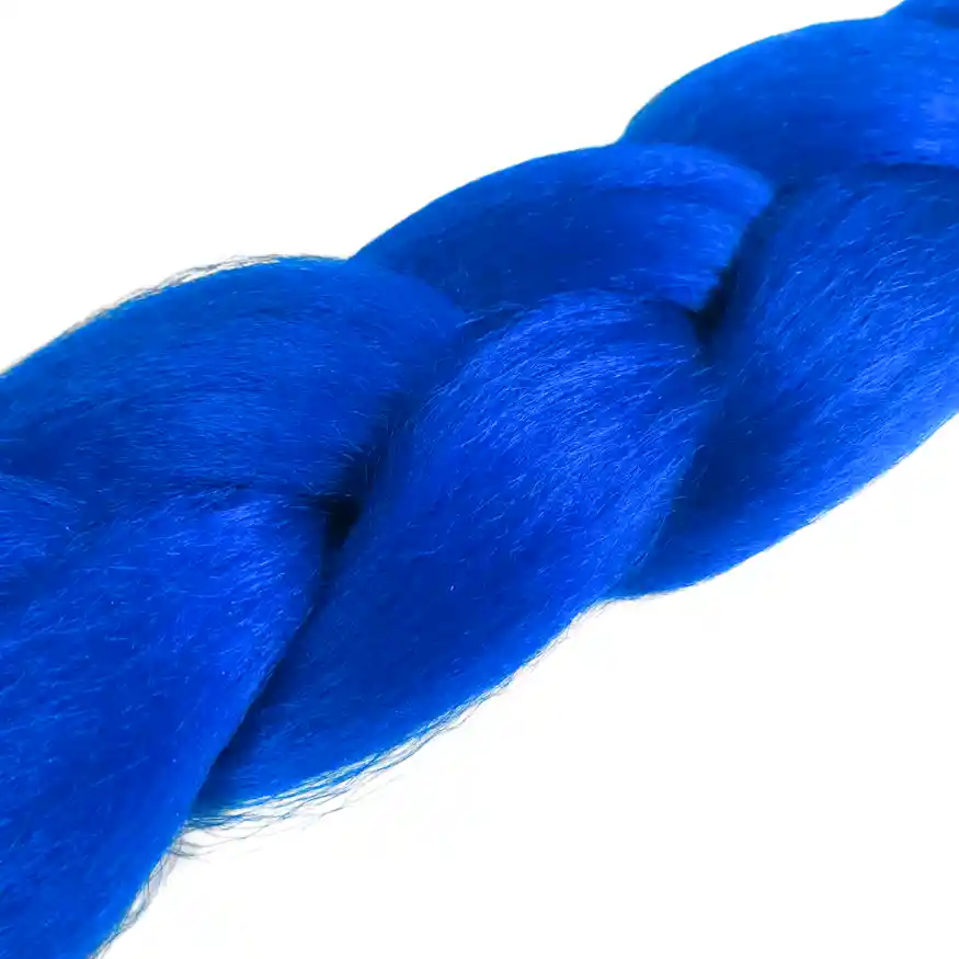 Kanekanol Trenzas Color Azul Rey