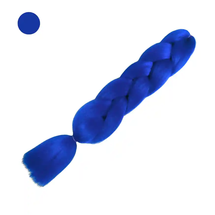 Kanekanol Trenzas Color Azul Rey