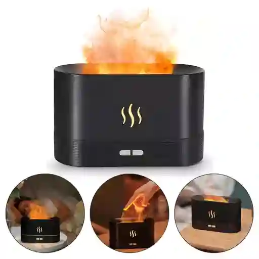Humidificador Difusor Aromas Chimenea Esencia Aromaterapia C Color Colores