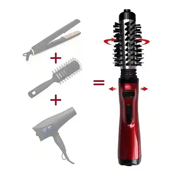 Cepillo Secador De Pelo Giratorio 1100w New Turbo