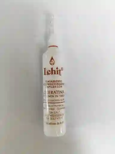 Tratamiento Capilar Con Queratina & Germen De Trigo