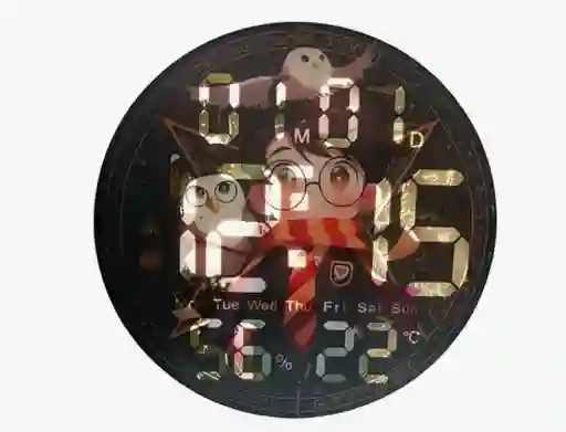 Reloj De Pared Digital Anime Harry Potter