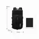 Morral Maleta Maletin Bolso Viaje Deportivo Grande Vertical Negro
