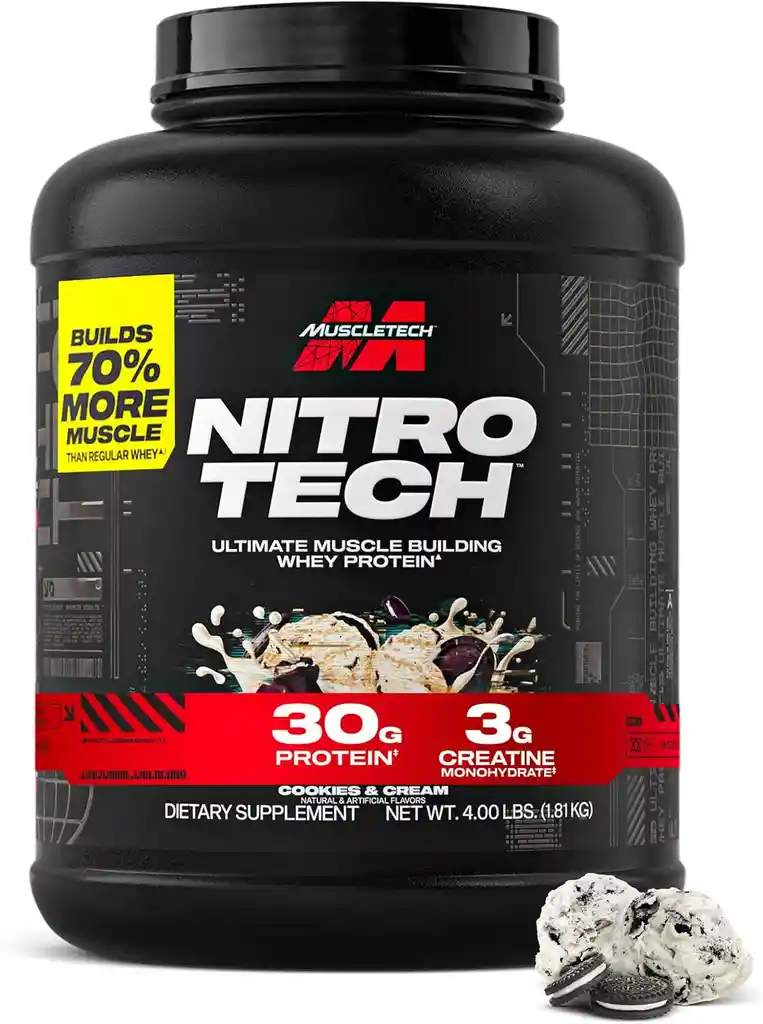 Nitrotech 4 Libras Cookies And Cream
