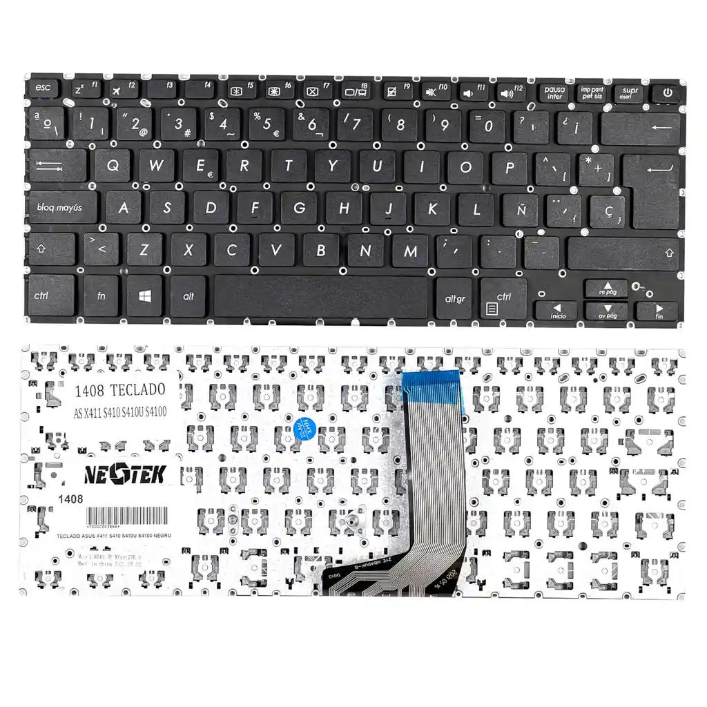 Teclado Asus X411 S410 S410u S4100 Negro