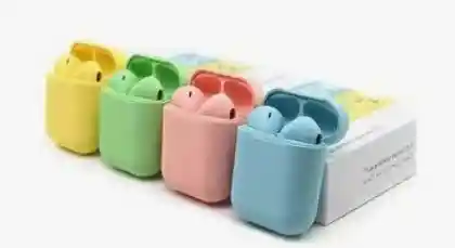 Audifonos Inalambricos Inpods 12 Para Celular Android Ios Colores Disponibles Blanco Y Negro Macaron