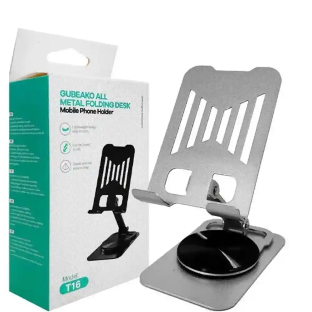 Holder Soporte Base Para Celular Ajustable Giratoria T16