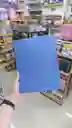 Carpeta Con Bolsillo Azul Tamaño Carta