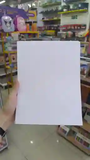 Carpeta Con Bolsillos Blanco Tamaño Carta