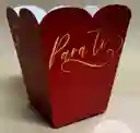 Caja Crispetera Amor Y Amistad