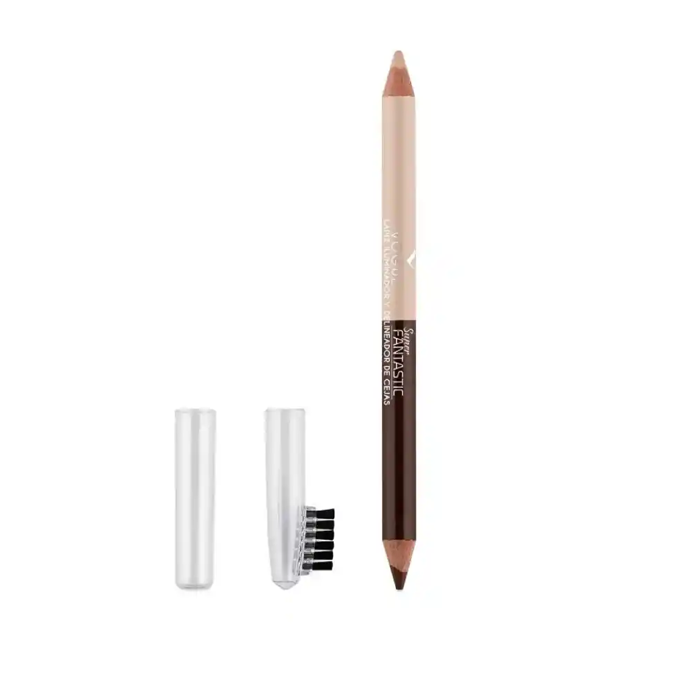 Lapiz Iluminador Y Delineador De Cejas Vogue Camel