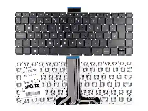 Teclado Hp 13-s 13-t 14-ax Negro
