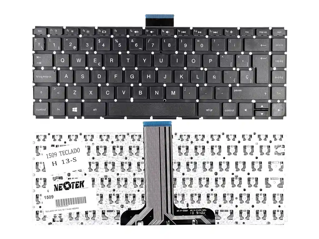 Teclado Hp 13-s 13-t 14-ax Negro