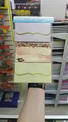 Sobres Lluvia Colores Pastel X12