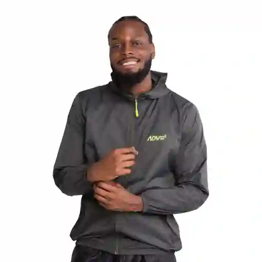 Rompevientos Nylon - Color Gris Raton