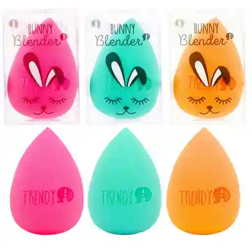 Bunny Blender Esponja Profesional Conejito Surtido Trendy