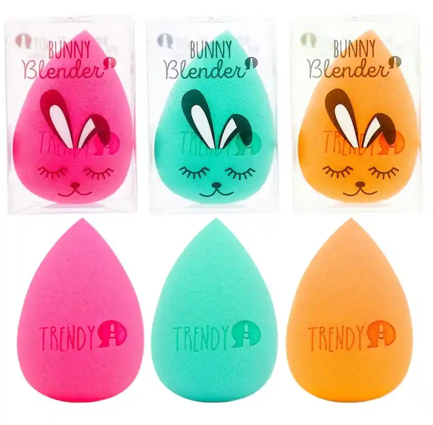 Bunny Blender Esponja Profesional Conejito Surtido Trendy