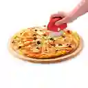 Cortador Joie Pizza 12x12cm Rojo Acero Inoxidable
