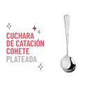 Cuchara De Catación Acero Inoxidable Plateada