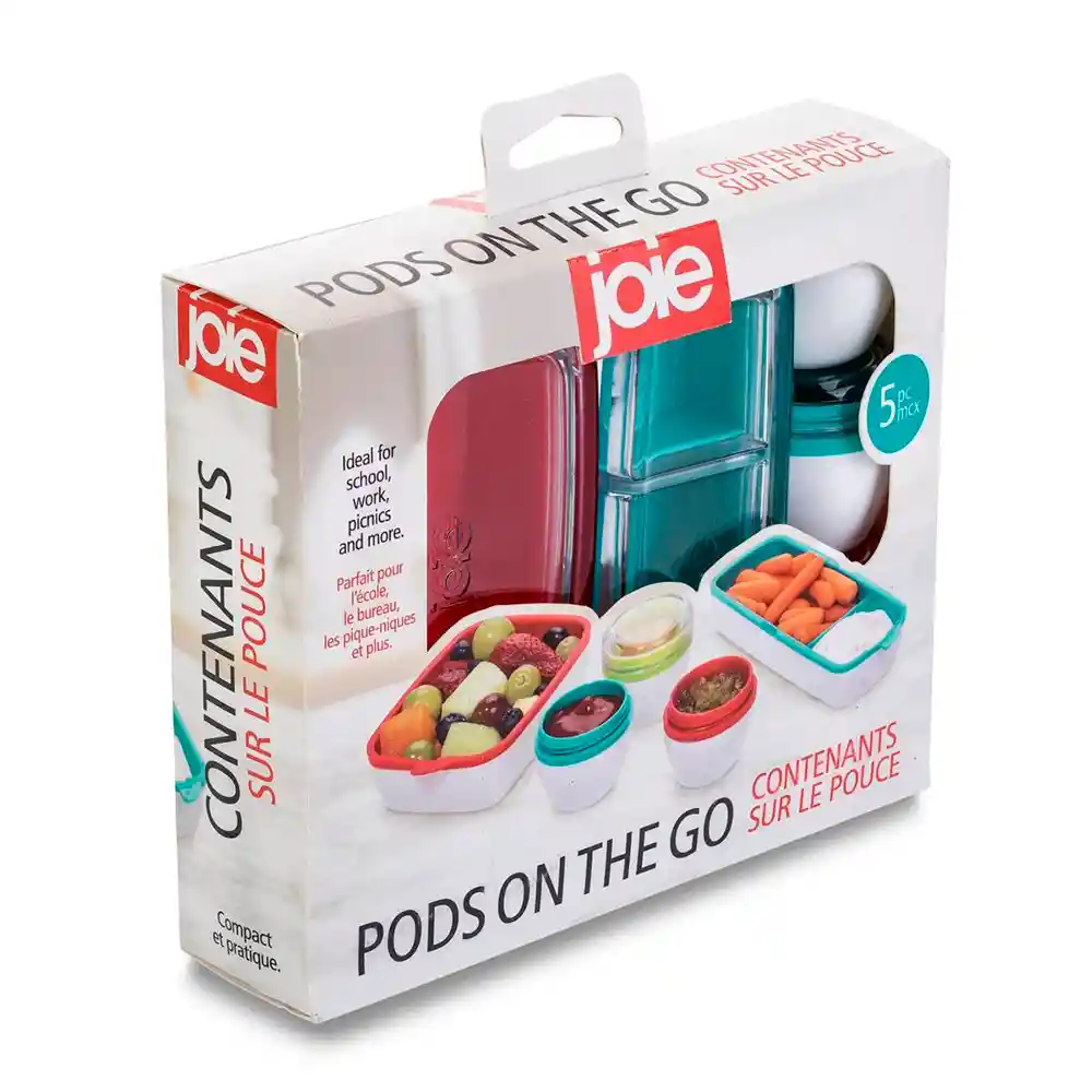 Recipientes Joie Set 10 Pz Multicolor 800 Ml