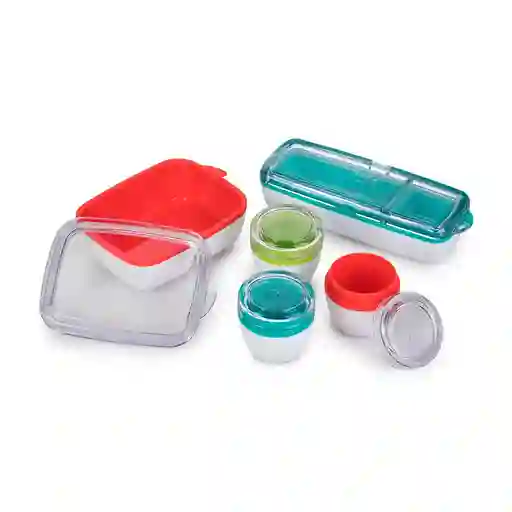 Recipientes Joie Set 10 Pz Multicolor 800 Ml