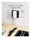 Cargador Belkin Usb C 67w 3 Puertos Para Iphone Y Galaxy