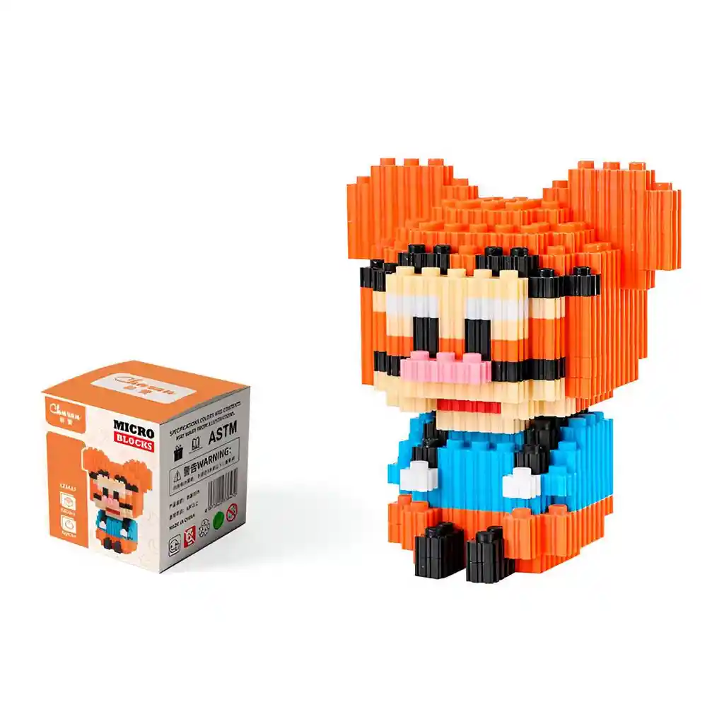 Tigger Juguete Armable Armatodo Construcción Niños Puzlo