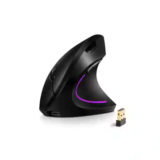 Mouse Ergonómico Inalámbrico Jaltech Baterías Aaa