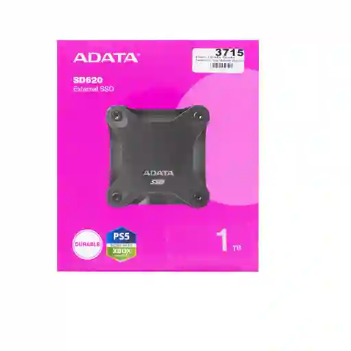 Disco Solido 1tb Adata Usb 3.0 Antigolpes