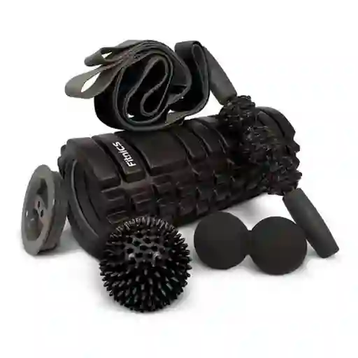 Rodillo Roller Masajeador Set 5 En 1