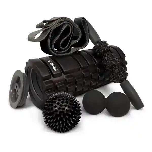 Rodillo Roller Masajeador Set 5 En 1