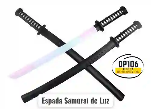 Espada Samuri De Luz Halloween