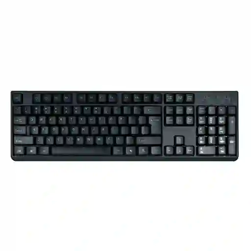 Combo Teclado Y Mouse Alambrico Km-001 Negro