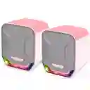 Altavoces Fantech Sonar Gs202 Rgb Rosa
