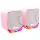 Altavoces Fantech Sonar Gs202 Rgb Rosa