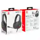 Diadema Gamer Fantech Blitz Mh87 Negra Rgb