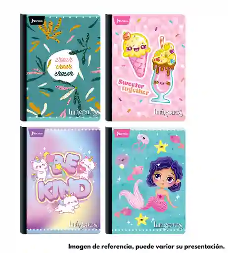 Cuaderno Cosido Mujer Cuadriculado * 100 H.