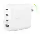 Belkin Bloque De Cargador Gan 112w Carga Rápida 4 Puertos