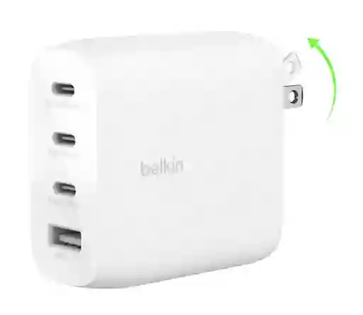Belkin Bloque De Cargador Gan 112w Carga Rápida 4 Puertos