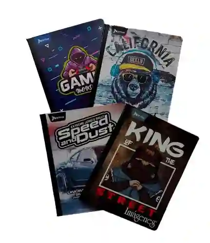 Cuaderno Cosido Hombre Cuadriculado * 50 H