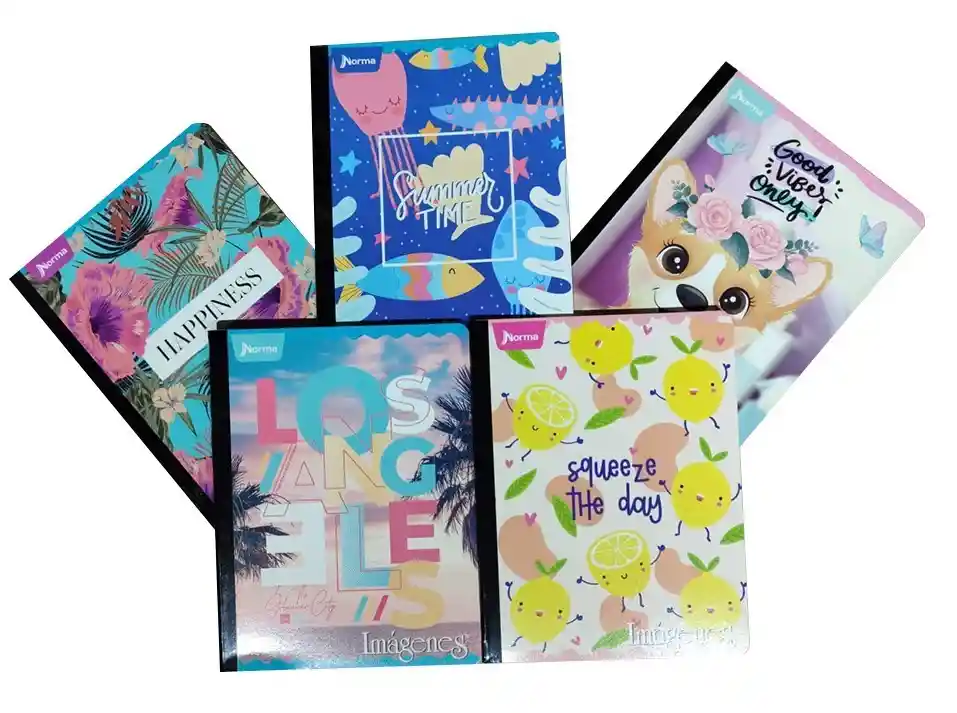 Cuaderno Cosido Mujer Cuadriculado * 100 H.