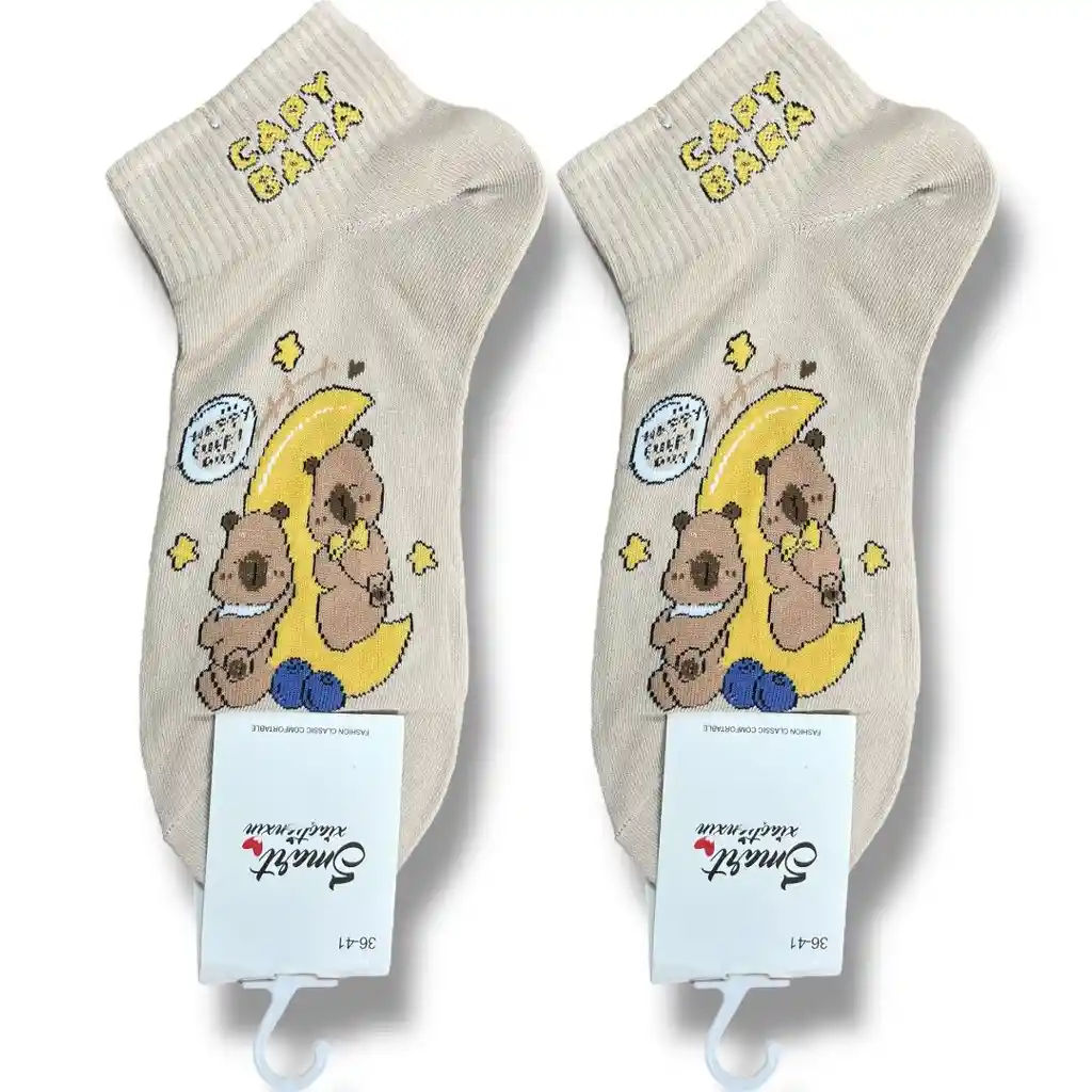 Medias Diseño Capybara Luna