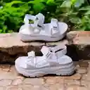 Sandalias Deportivas Para Dama Blanco Talla 39