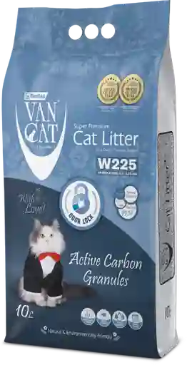 Arena Para Gatos 8.5 Kg Van Cat Arena Carbon Activado