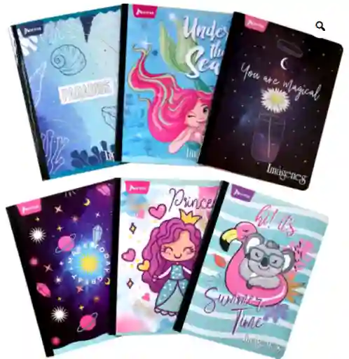 Cuaderno Cosido Mujer Cuadriculado * 50 H.