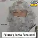 Peluca Y Barbas Papa Noel Santa Class Navidad Halloween