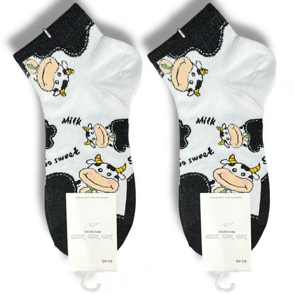 Medias Diseño Vaca Granjera